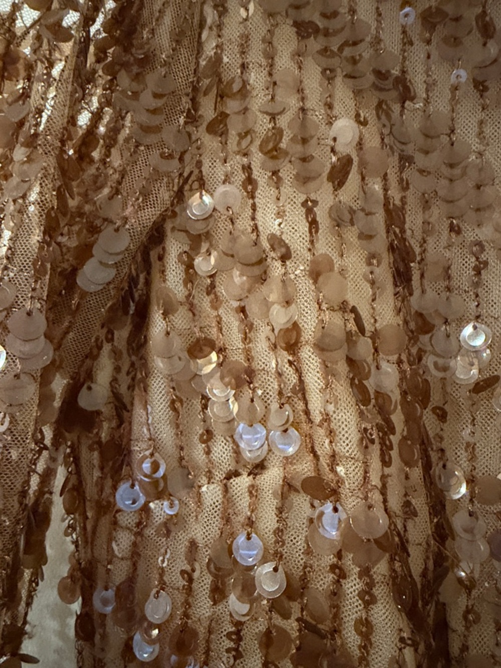 Camila Coelho Brown Sequined Mini Dress - Picture 4 of 7